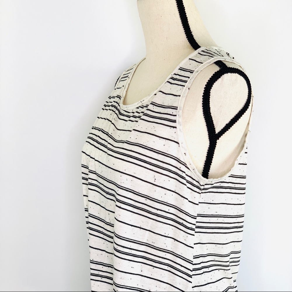 Max Studio Striped Tank Top - Picture 5 of 7